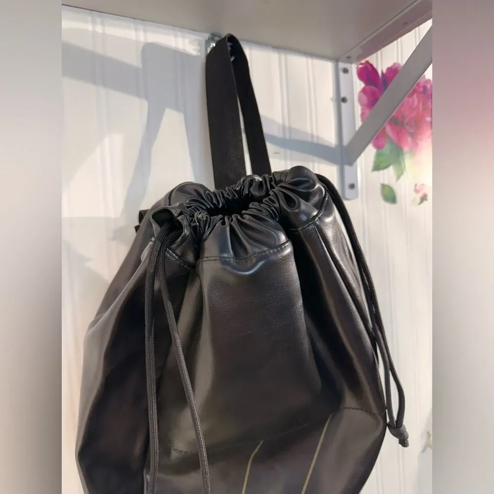 Carolina Herrera bad boy black backpack rucksack Weekender gym bag black‎